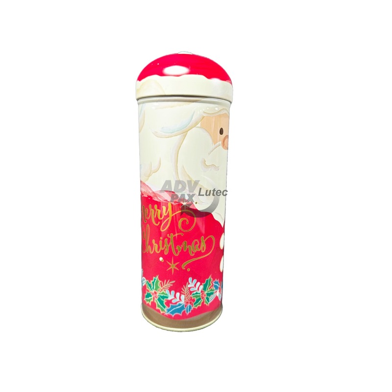 Weihnachten,Weißblechdose, Santa