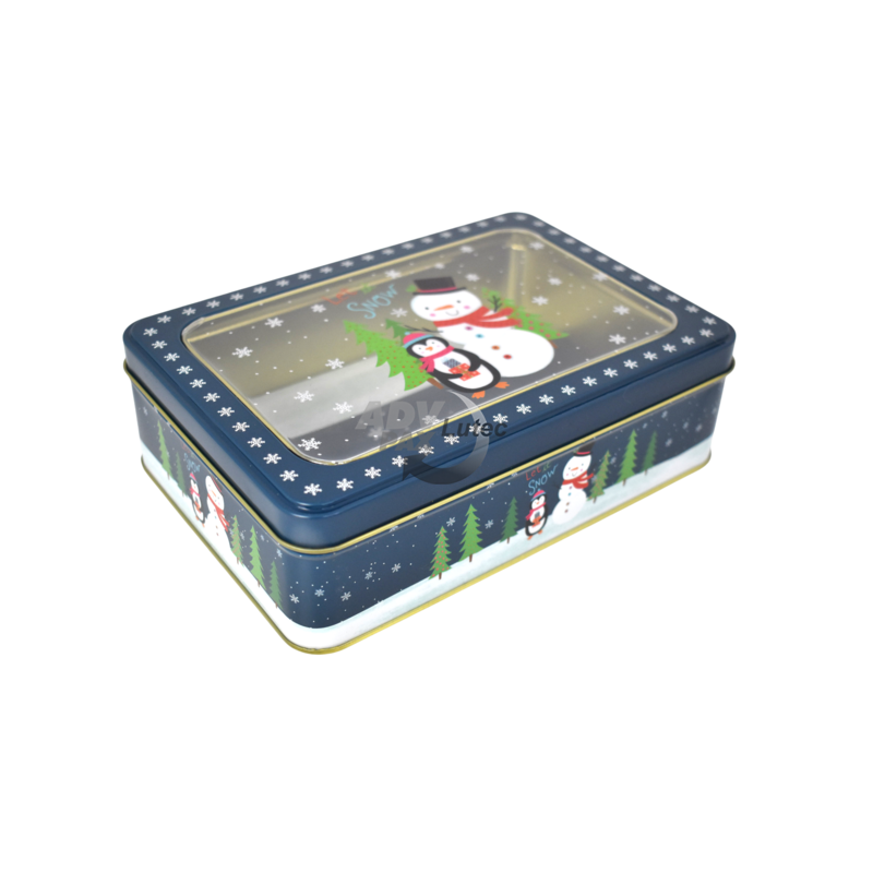 Snowman Rechteck window