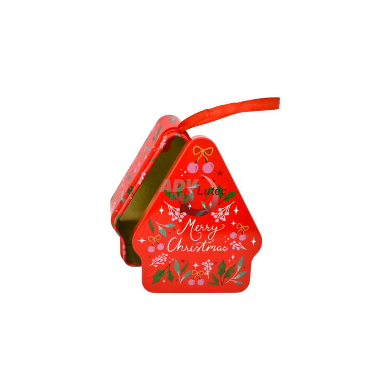 Weihnachtsdose Baumschmuck Mistletoe House