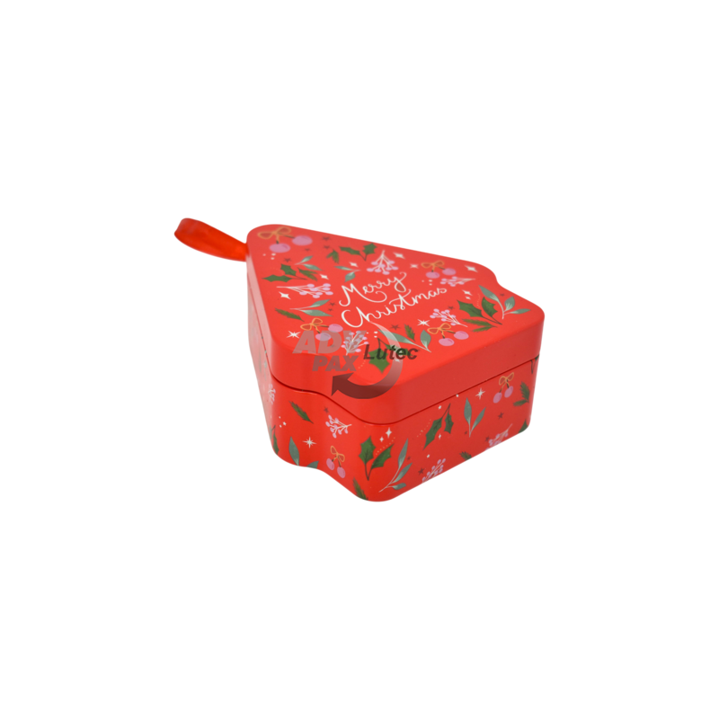 Weihnachtsdose Baumschmuck Mistletoe House