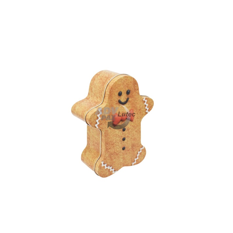 Lebkuchenmännchen,Cookies,Stülpdeckeldose,Weißblech 