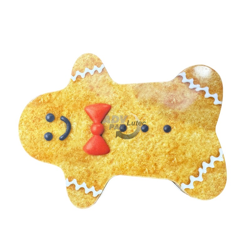 Lebkuchenmännchen,Cookies,Stülpdeckeldose,Weißblech 