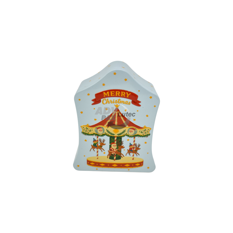 Weihnachtsdose Karussell Winter