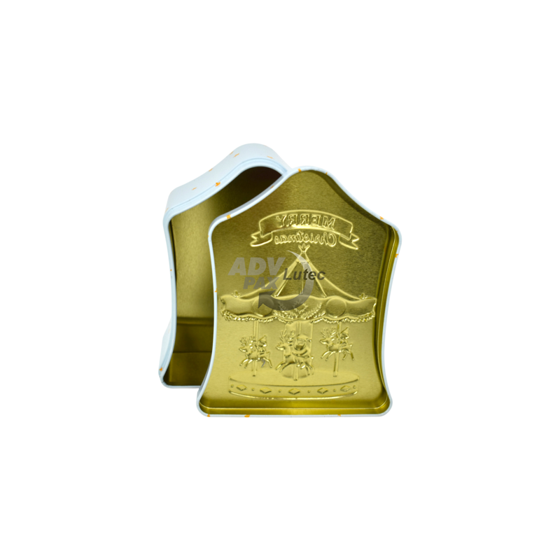 Weihnachtsdose Karussell Winter