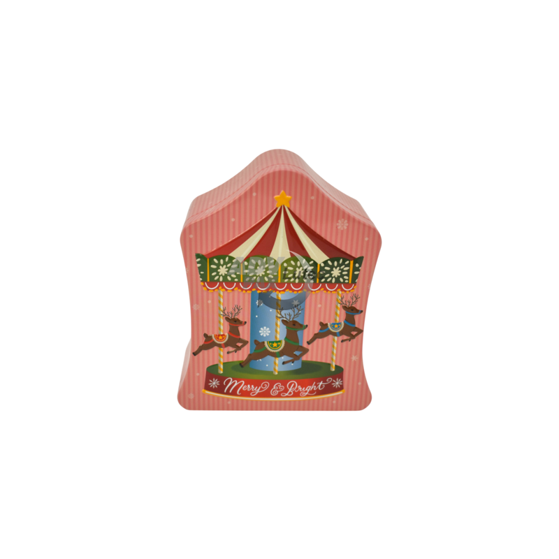 Weihnachtsdose Karussell Rentier