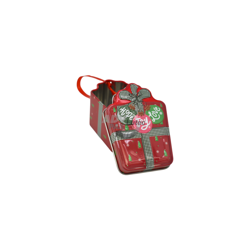 Weihnachtsdose Baumschmuck Present Love