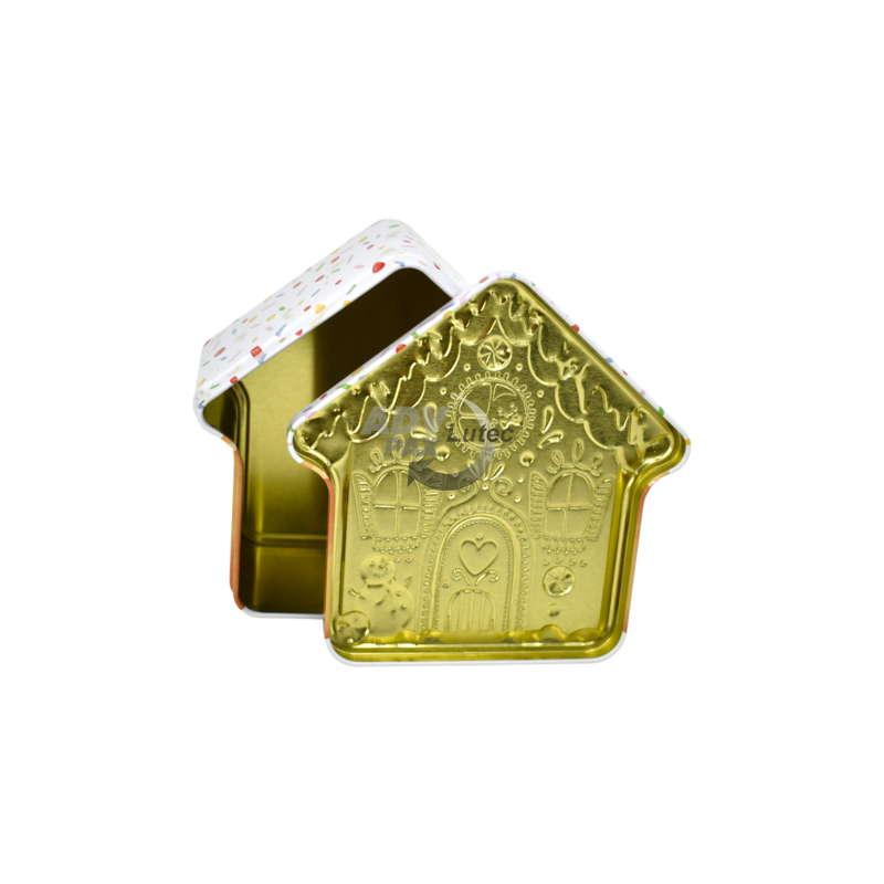 Weihnachtsdose Lebkuchenhaus