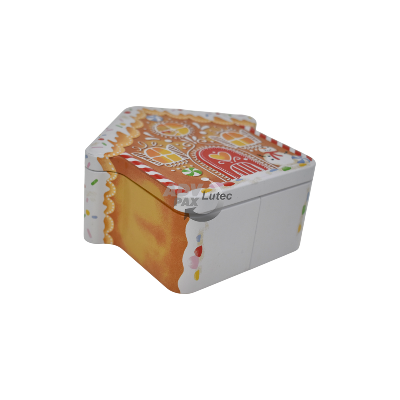 Weihnachtsdose Lebkuchenhaus