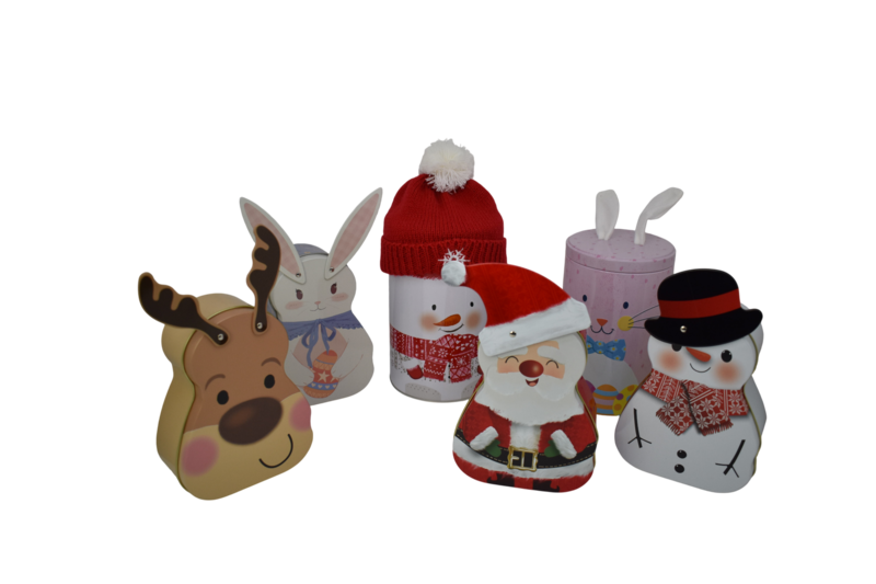 Bewegliche Weihnachtsdosen 