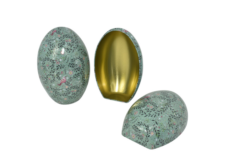 Frühlingsfunkeln stehendes Ei 