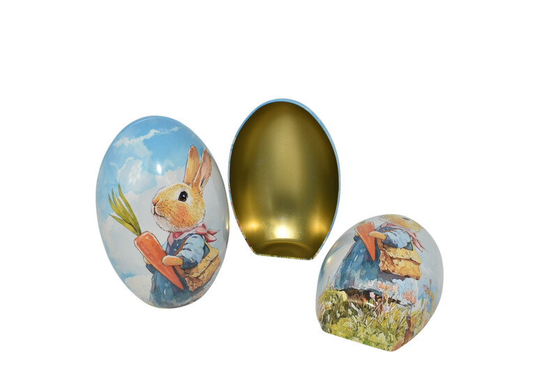 Hasenzeit stehendes Ei Osterei