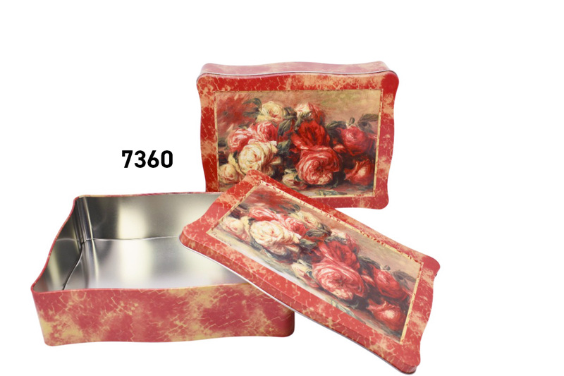 Truhendosen Geschenkdose Schatztruhe Aufbewahrungsbox Vorratsdose Rosendose, Made in Germany