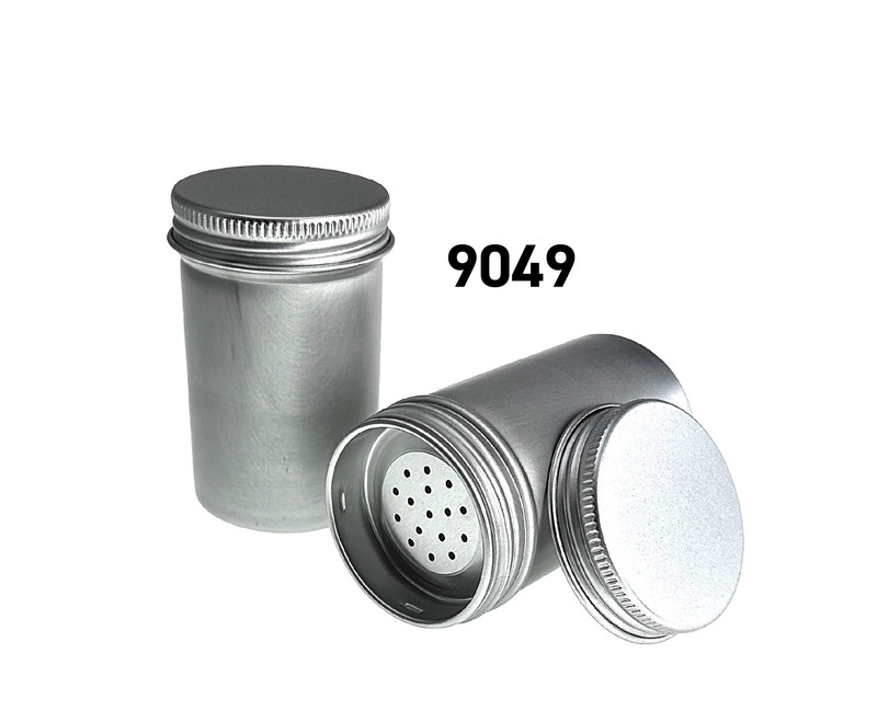 Gewürzdosen Gewürzbehälter Gewürzstreuer Aluminiumdose Aluminiumbox Aufbewahrungsdose Kosmetikdosen Aluminium Streudose 100ml