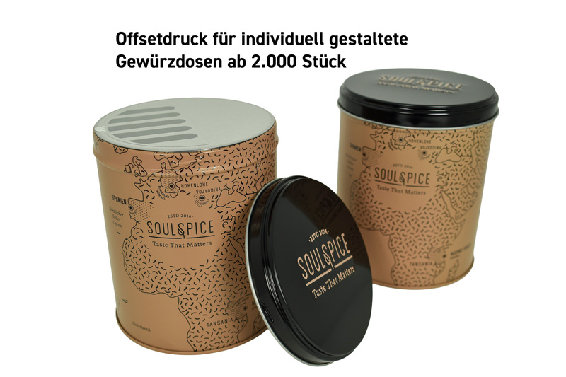 Gewürzdose mit Individuellem Design