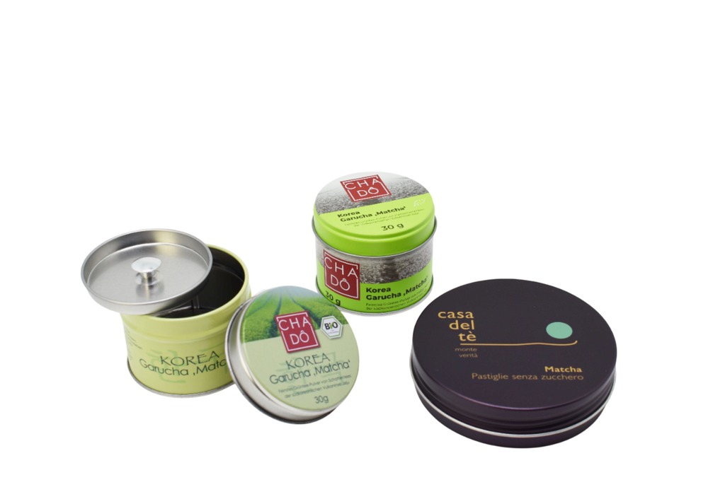 Matcha stilvoll verpackt