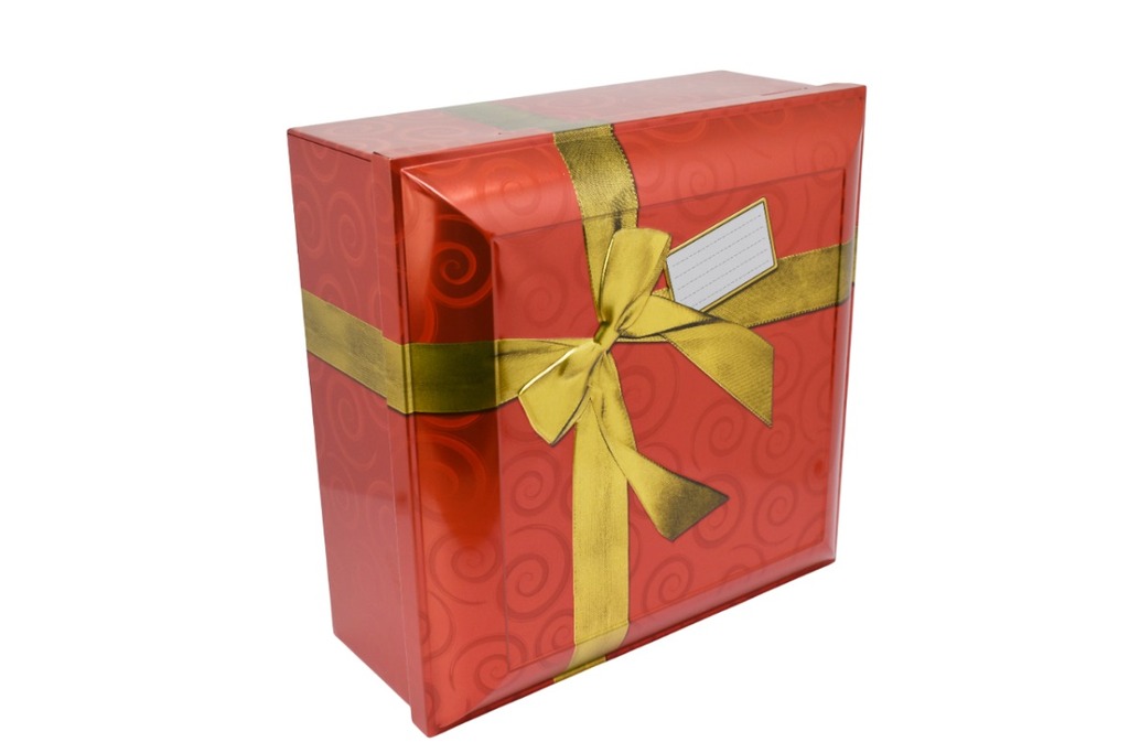 Geschenktruhe mit Schleife