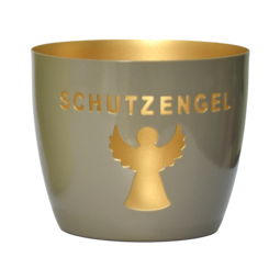 Themen: Windlichtschale Schutzengel