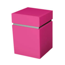 Knirscherschienendosen: pink special