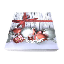 Quadratische Dosen: X-mas present box, Art. 2282