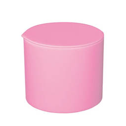 Wurfdosen: pink rund 50 g