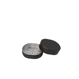 Haushaltsdosen: Soap box oval grau