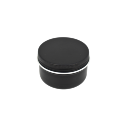 Runde Dosen: Aludose BLACK hoch 50 ml, Art. 9116