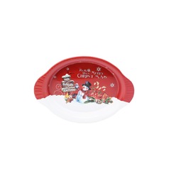Themen: Tray snowman oval