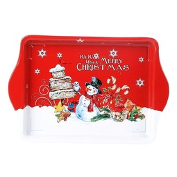 Themen: Tray snowman eckig