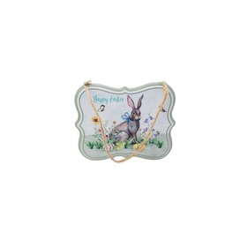 Themen: Blechschild Rabbit